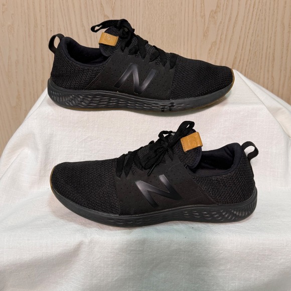 New Balance Fresh Foam Cruz sport Mens Running Shoes Black S 12 MSPTLB1 Athletic - Picture 10 of 13